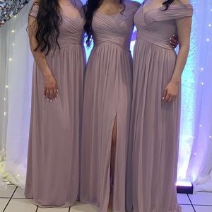 Prom dress/bridesmaid Dress On the right